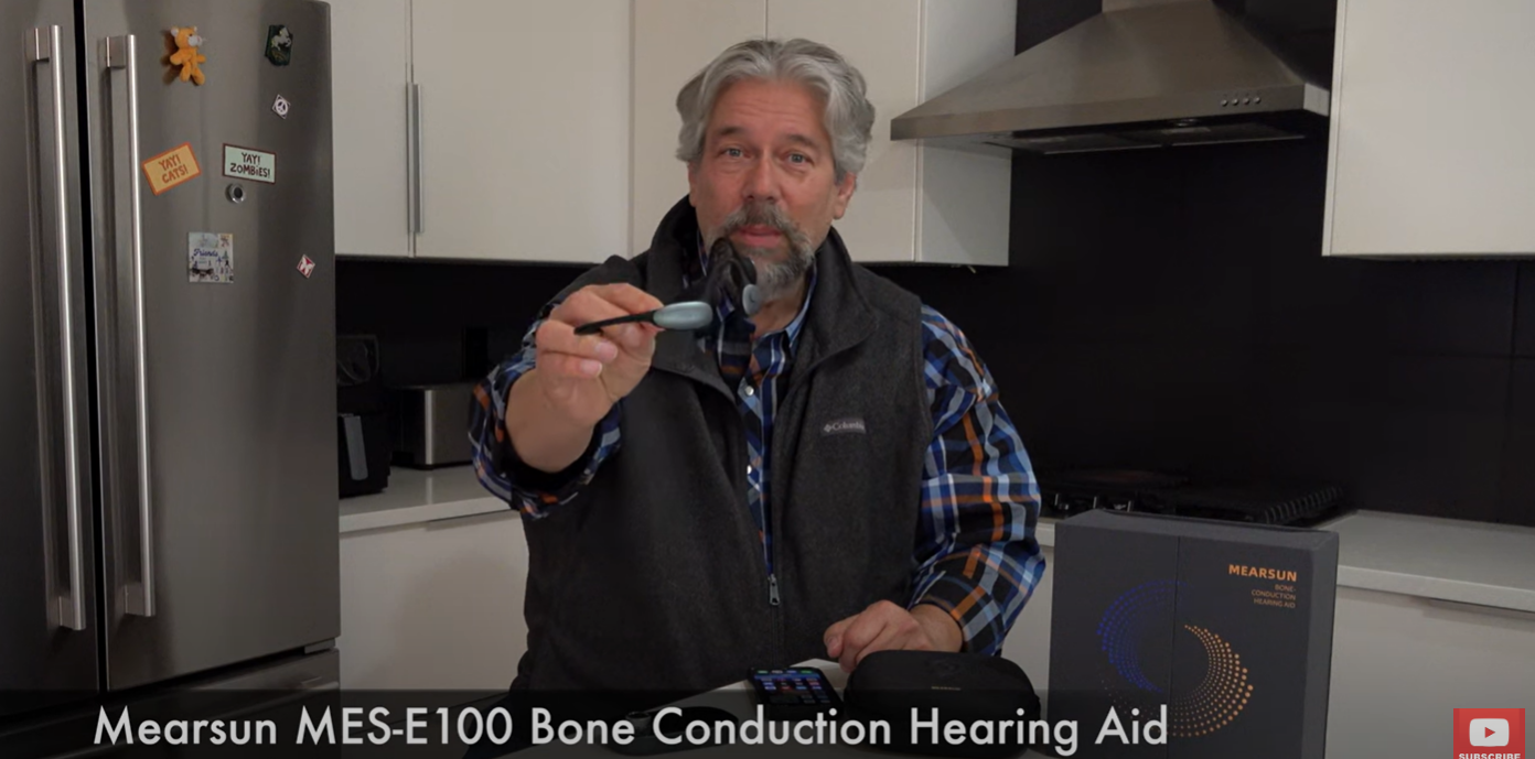 Two Great Functions: The Mearsun MES-E100 Bone Conduction Hearing Aid