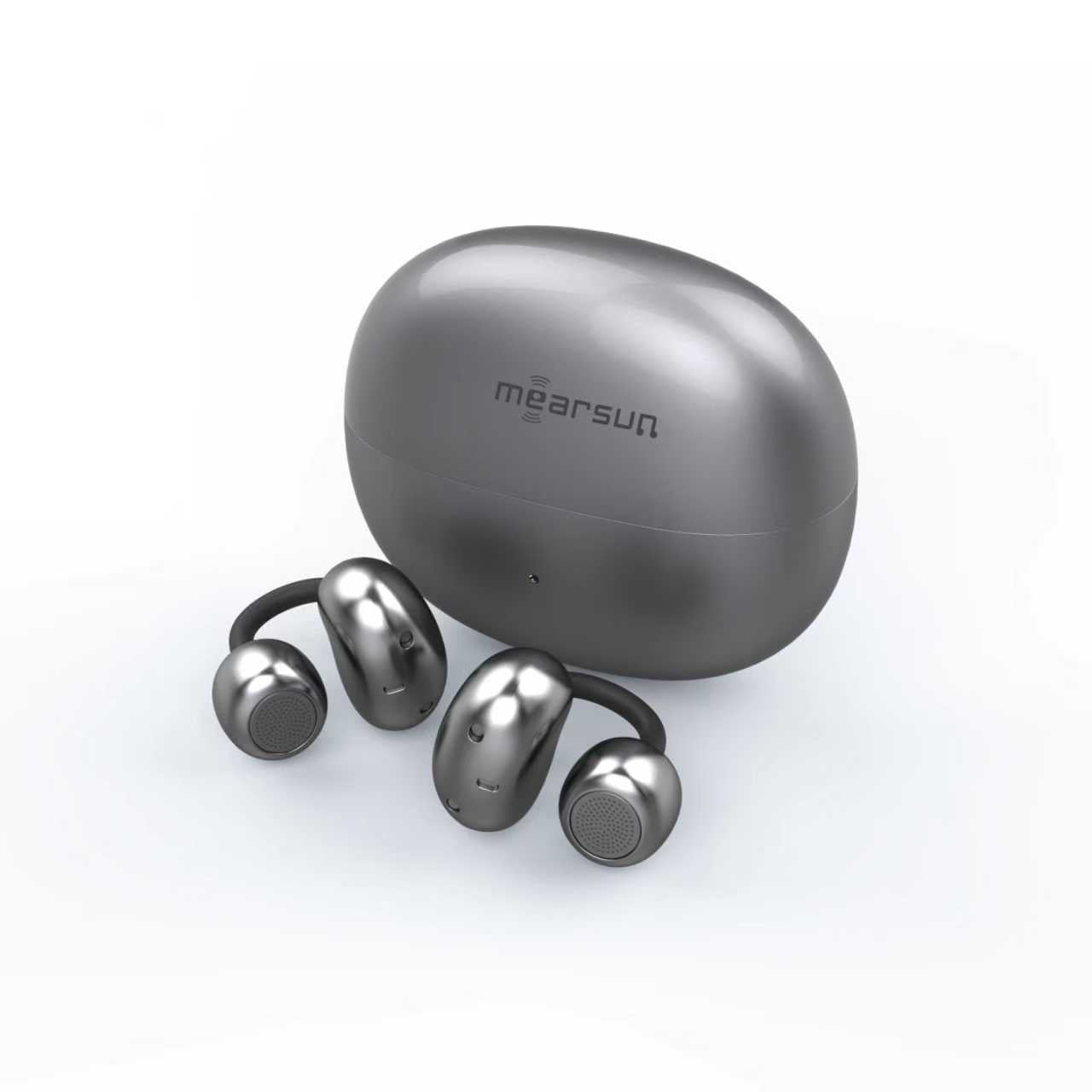 Mearsun OW17 Bone & Air Conduction Clip-on Hearing Aid for Effortless Hearing - Mearsun