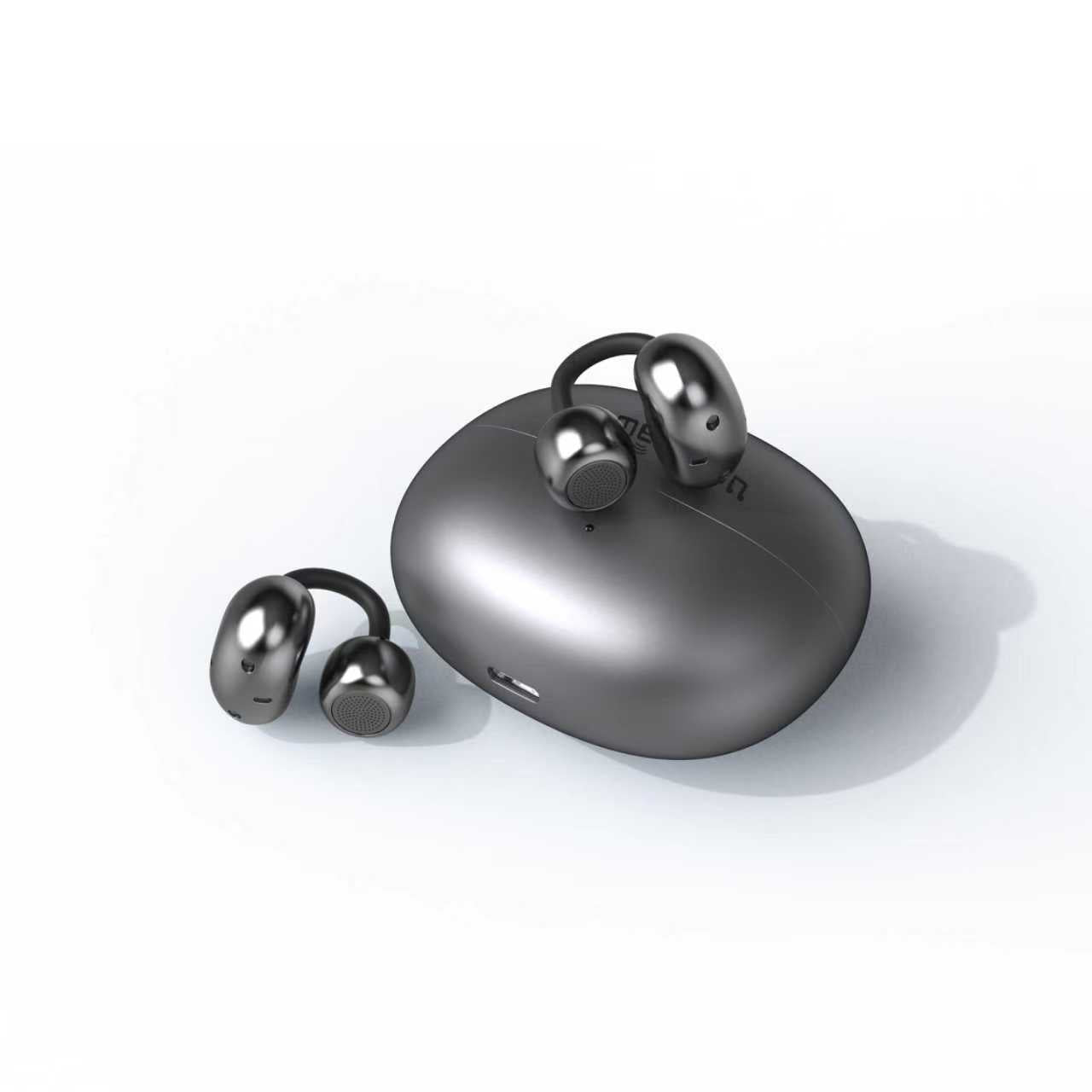 Mearsun OW17 Bone & Air Conduction Clip-on Hearing Aid for Effortless Hearing