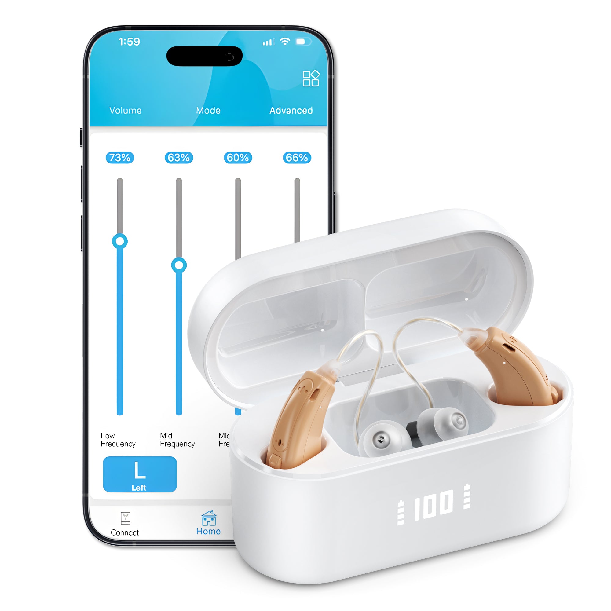 Mearsun RIC-5118L(TE) Hearing Aids - Mearsun