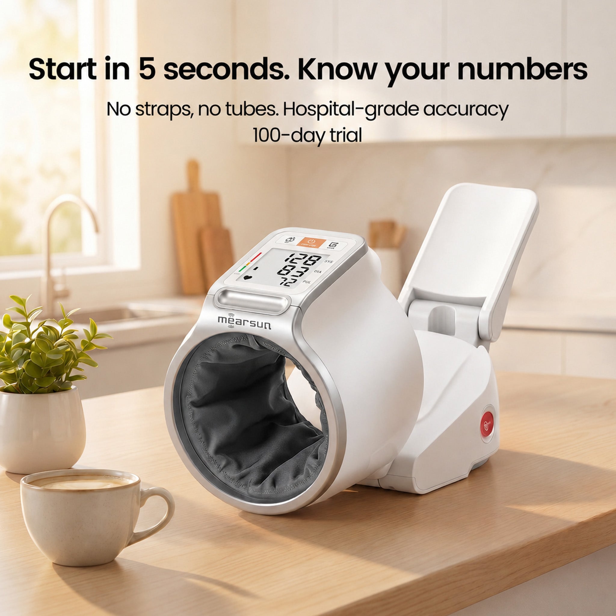 Mearsun CH-S693L Upper Arm Blood Pressure Monitor