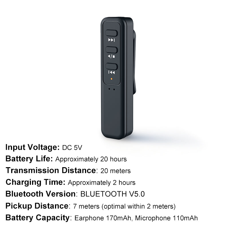 Mearsun EarWhisper Wireless Remote Microphone for Hearing Aids - Mearsun