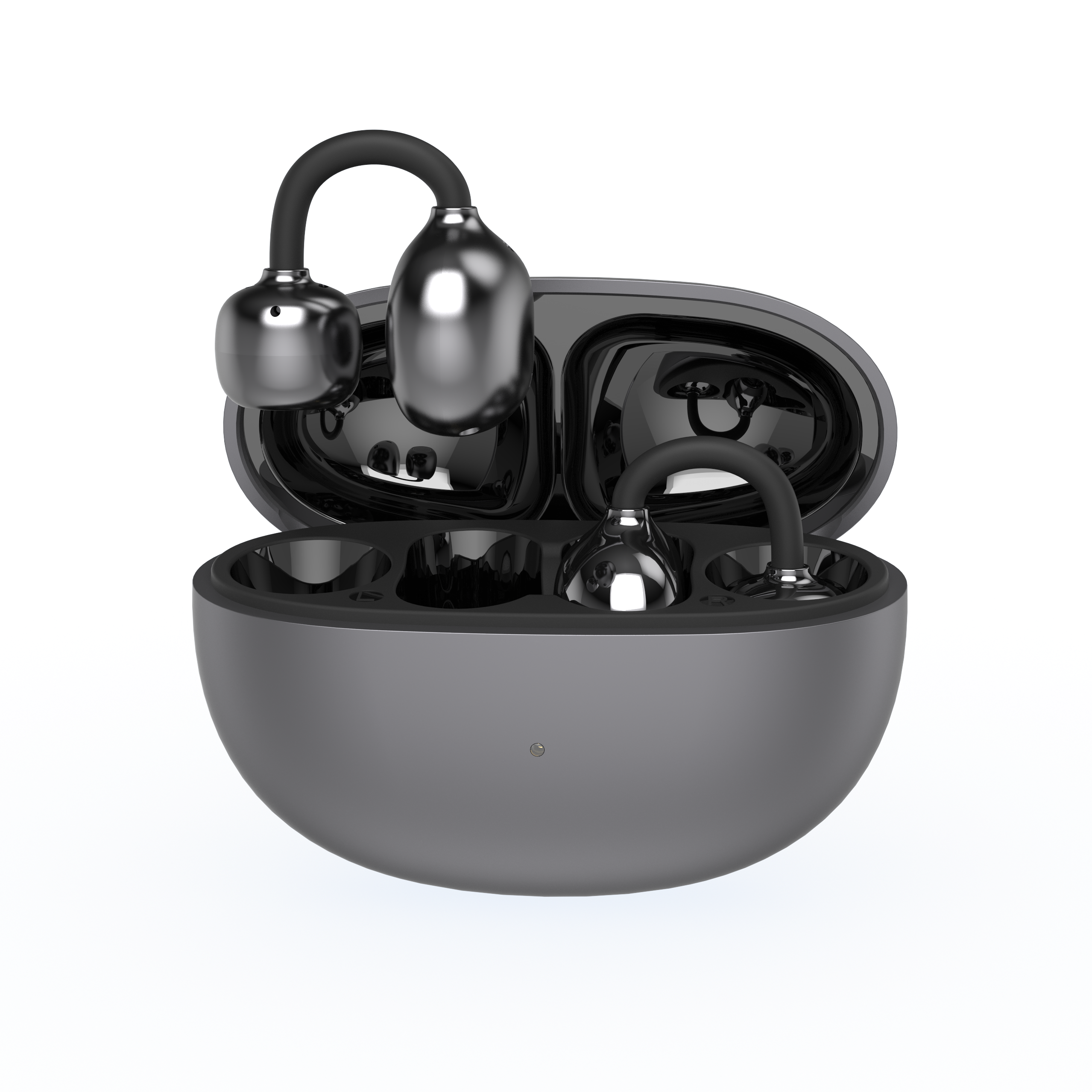 Mearsun OW17 Bone & Air Conduction Clip-on Hearing Aid for Effortless Hearing - Mearsun