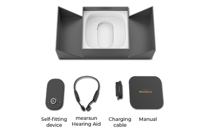 Mearsun Bone Conduction Self Fitting Hearing Aid MES-E100 - Mearsun