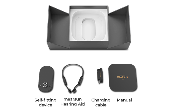 Mearsun Bone Conduction Self Fitting Hearing Aid MES-E100 - Mearsun