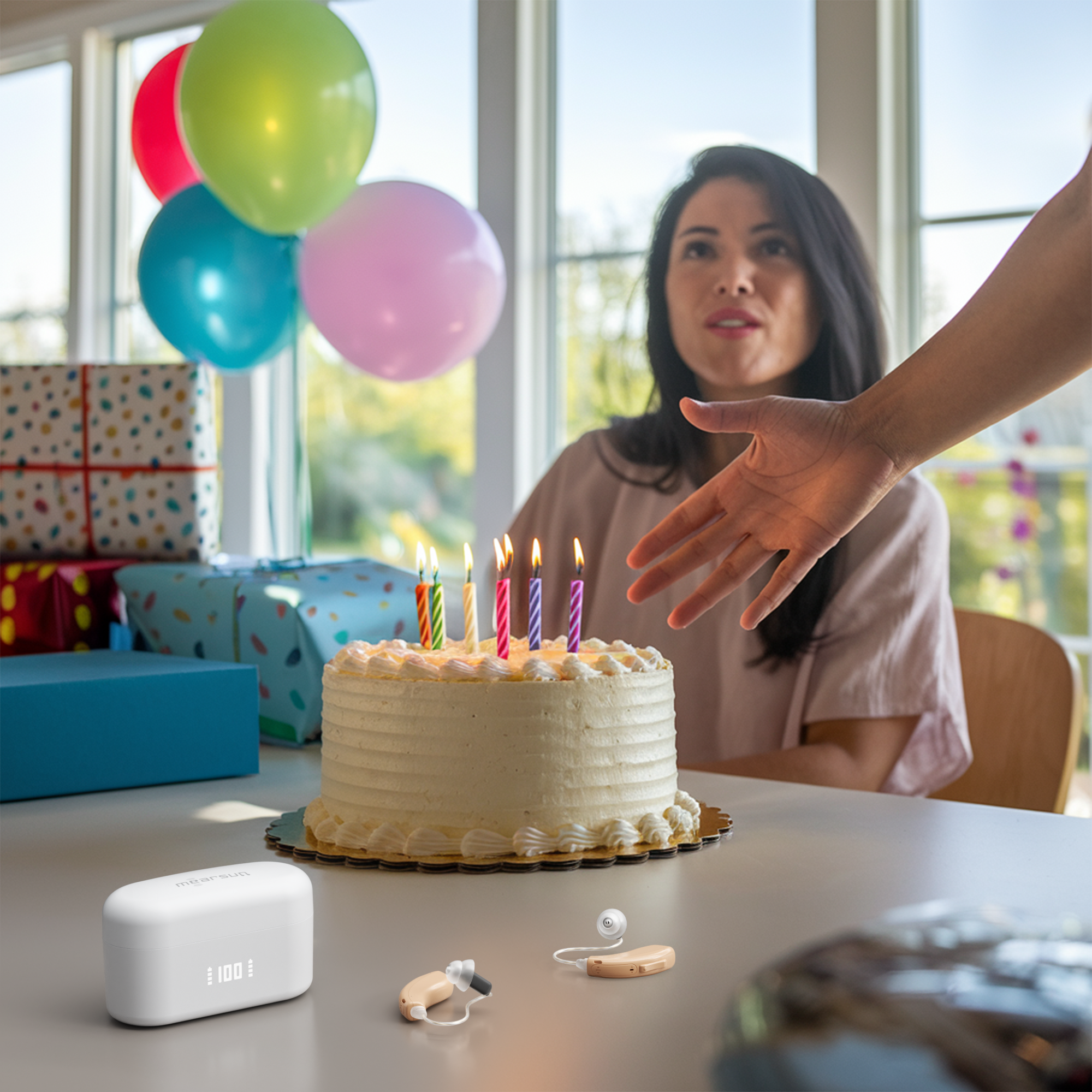 Mearsun RIC-5118L(TE) Hearing Aids - Mearsun