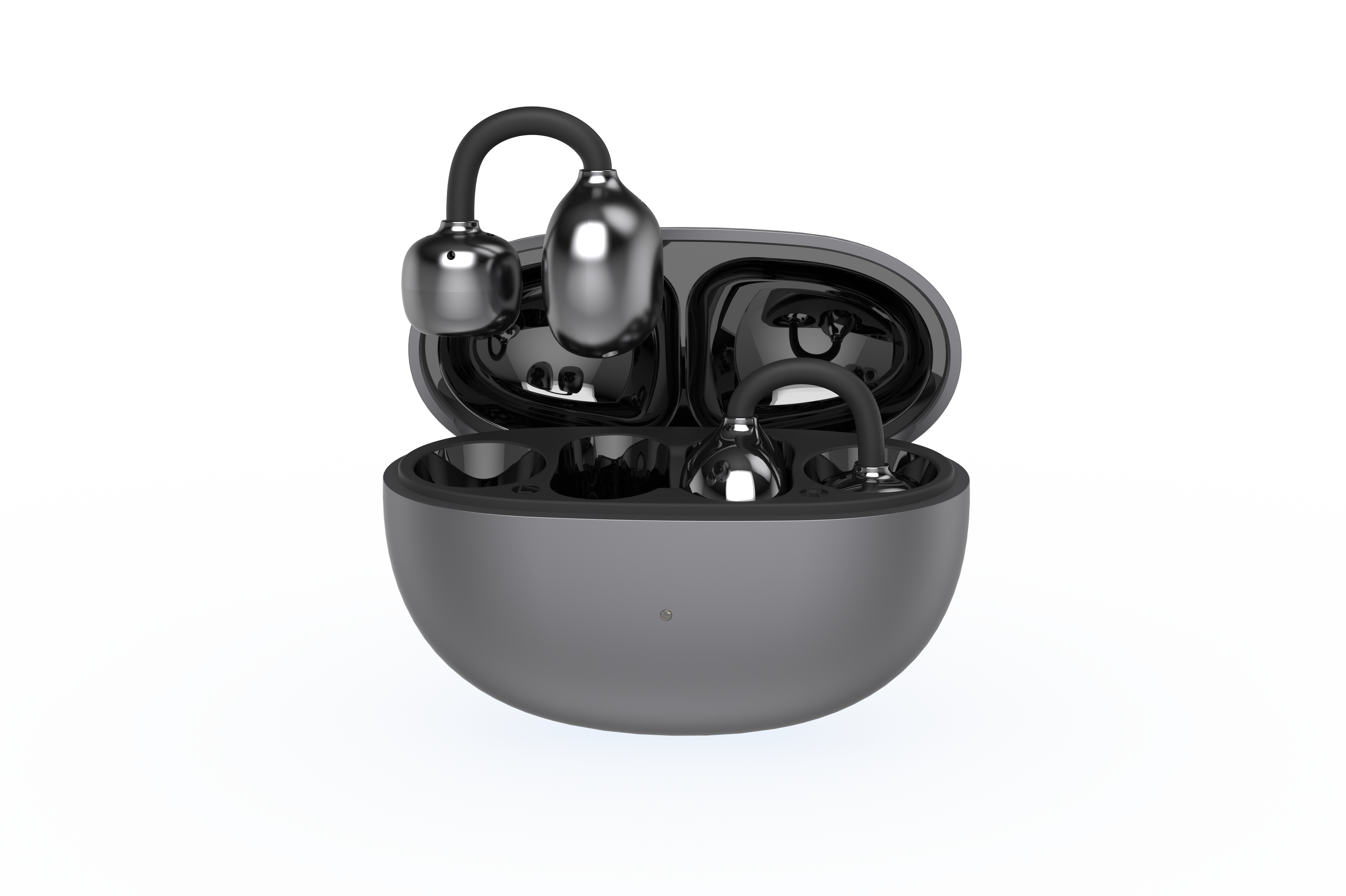 Mearsun OW17 Bone & Air Conduction Clip-on Hearing Aid for Effortless Hearing